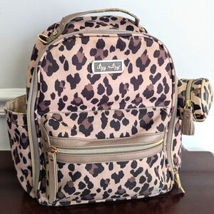 Itzy Ritzy Mini Leopard Diaper Bag Backpack